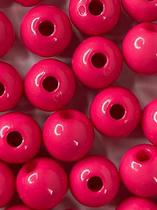 Miçanga Bola Rosa Pink 4mm/ aprox.5000peças - 100g