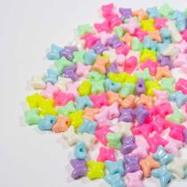 Miçanga Borboleta Infantil Candy Color 12mm 100Uni 42g