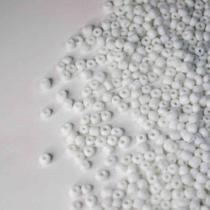 Miçanga Branca 6/0 4mm - 620 peças - 50g