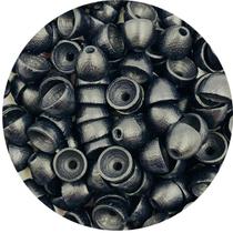 Miçanga Contas Madeira Preto 7x10mm 30pcs 9g