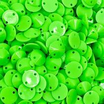 Miçanga Costura Chaton Redondo Verde 8mm 1500pçs 150g Miçanga Costura Chaton Redondo Verde 8mm 1500pçs 150g