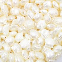 Miçanga Entremeio para Pulseira no formato de Concha 10mm Miçanga Entremeio para Pulseira no formato de Concha 10mm