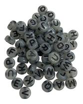 Miçanga Letras Redondas Para Fazer Pulseiras Infantil Colar Bijuterias Artesanato Aprox. 100un