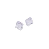 Miçanga Passante Balão Facetado Cristal Acrílico 8mm 100pçs 50g