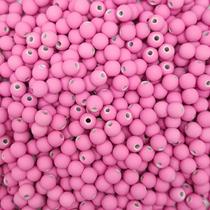 Miçanga Passante Bola Emborrachada 8mm 150pçs Bijuteria 60g Escolha a Cor