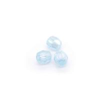 Miçanga Passante Bola Facetada Acrílico Verde Irisado 4mm 2000pçs 120g
