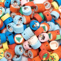 Miçanga Passante Fimo Diversos Colorido 100pçs Escolha o Modelo Miçanga Passante Fimo Diversos Colorido 100pçs Escolha o Modelo