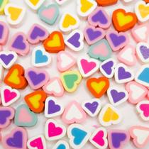 Miçanga Passante Fimo Diversos Colorido 50pçs Escolha o Modelo Miçanga Passante Fimo Diversos Colorido 50pçs Escolha o Modelo