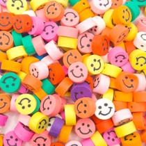 Miçanga Passante Fimo Diversos Colorido 50pçs Escolha o Modelo Miçanga Passante Fimo Diversos Colorido 50pçs Escolha o Modelo