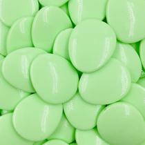 Miçanga Passante Oval Chato Verde 37x32mm 5pçs Arte 37g Miçanga Passante Oval Chato Verde 37x32mm 5pçs Arte 37g