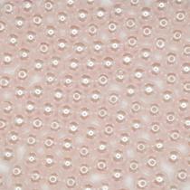 Miçanga Passante Pérola Abs Rosa Bebê 8mm 200pçs 80g