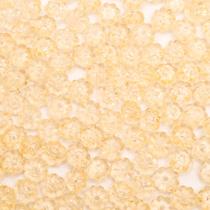 Miçanga Passante Pitanga Plástico Amarelo Claro Transparente 6mm 1000pçs 100g - Macall