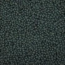 Miçanga Passante Redondo Vidro Verde Escuro 8/0 3mm 6400pçs 200g Miçanga Passante Redondo Vidro Verde Escuro 8/0 3mm 6400pçs 200g