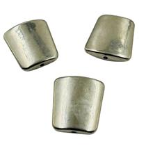 Miçanga Retângulo 32mm 20pçs Passante Chato Níquel 104g Miçanga Retângulo 32mm 20pçs Passante Chato Níquel 104g