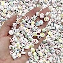 Miçanga Smille furo passante 50 unidades