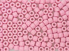 Miçanga Tererê 8x10mm 500g Cor 070 Rosa Bebê Leitoso Miçanga Tererê 8x10mm 500g Cor 070 Rosa Bebê Leitoso