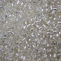Miçanga Vidro Cristal Transparente 3,6mm 100g Guia Umbanda Miçanga Vidro Cristal Transparente 3,6mm 100g Guia Umbanda