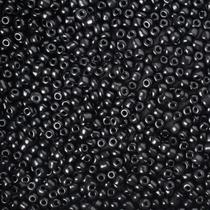 Miçanga Vidro Preto 3,6mm 100g p/ Guia Umbanda Candomblé Miçanga Vidro Preto 3,6mm 100g p/ Guia Umbanda Candomblé