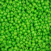 Miçanga Vidro Verde 3,6mm 100g p/ Guia Umbanda Candomblé Miçanga Vidro Verde 3,6mm 100g p/ Guia Umbanda Candomblé