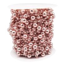 Miçangas de árvore de Natal Garland INSPIRELLE Rose Gold 30m Miçangas de árvore de Natal Garland INSPIRELLE Rose Gold 30m