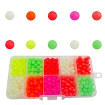 Miçangas de pesca brilham em plástico escuro, verde, linha de pesca colorida, miçangas macias, água salgada de água doce para plataformas de pesca (8 mm, 250 unidades) Miçangas de pesca brilham em plástico escuro, verde, linha de pesca colorida, miçangas macias, água salgada de água doce para plataformas de pesca (8 mm, 250 unidades)