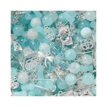 Miçangas De Vidro Mistas, Pingentes De Metal, Miçangas Espaçadoras, Acessórios De Joias 30-50G Para