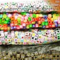 Miçangas Para Pulseira - Letras - C/1000 Peças M29 - Nybc