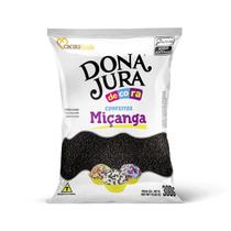 Miçangas Pretas 300g Decora Dona Jura Miçangas Pretas 300g Decora Dona Jura