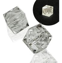 Miçangas Quadrado Cubo Passante 10mm Acrílico Colorido 250gr Miçangas Quadrado Cubo Passante 10mm Acrílico Colorido 250gr