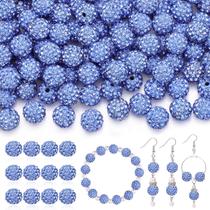 Miçangas TINKRSTUFF 120 unidades de strass azul claro de 10 mm Miçangas TINKRSTUFF 120 unidades de strass azul claro de 10 mm