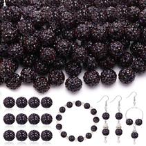 Miçangas TINKRSTUFF 120 unidades de strass roxo escuro de 10 mm Miçangas TINKRSTUFF 120 unidades de strass roxo escuro de 10 mm