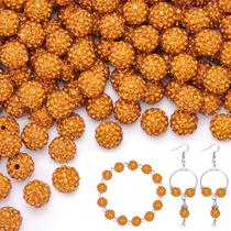 Miçangas TINKRSTUFF 150 peças de strass dourado de 10 mm