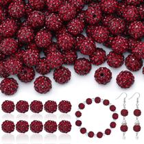 Miçangas TINKRSTUFF 200 unidades de strass vermelho escuro de 10 cm Miçangas TINKRSTUFF 200 unidades de strass vermelho escuro de 10 cm
