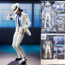 Michael Jackson Smooth Criminal Moonwalk Action Figure Juntas Móveis Brinquedo Colecionável