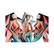 Michelangelo a Criação De Adão Anjo Caído Canvas Wall Art HD Print Decoração De Sala De Estar