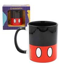 Mickey Caneca Xicara Disney 350ml Pop Ceramica Zona Criativa Presente Criativo