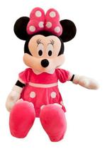 Mickey Minnie Mouse Pelúcia Infantil Vermelho Rosa 35cm