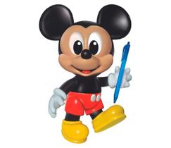 Mickey Mouse 30 Cms Bonecos De Vinil Atóxico Lider Mickey Mouse 30 Cms Bonecos De Vinil Atóxico Lider