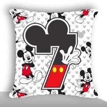 Mickey mouse disney alfabeto e numeros capa de almofada 42cm - Baby Sonic Aviamentos