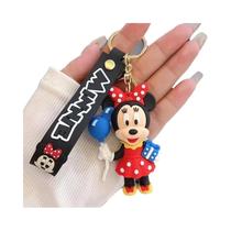 Mickey Mouse Minnie Lilo Ponto Anime Disney Chaveiro Carro Pingente Criança Brinquedos Presentes