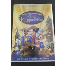 mickey os TRES MOSQUETEIROS dvd original lacrado