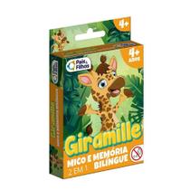 Mico e Memória Giramille - Jogo de Cartas - Pais e Filhos - Pais & Filhos