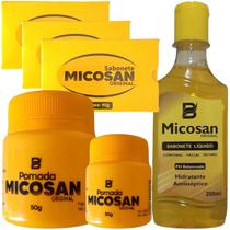 Micosan kit extra forte coceiras sarnas micoses manchas na pele