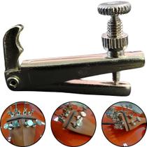Micro Afinador Fixo Estandarte MARINOS Violino 3/4 4/4 de Metal Prata Cromado Micro Afinador Fixo Estandarte MARINOS Violino 3/4 4/4 de Metal Prata Cromado