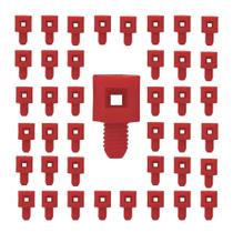 Micro Aspersor Gotejador Microjet Spray Pc 1000 Unid Vermelho Rsb