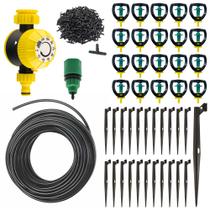 Micro Aspersor Irrigação + Temporizador 2H Manual -Kit 20Und Micro Aspersor Irrigação + Temporizador 2H Manual -Kit 20Und