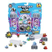 Micro Beasts MRBEAST LAB Swarms Colecionáveis Série 3