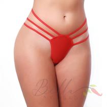 Micro Calcinha Fio Dental String 3 Tiras R1033 Bella e Ousada Tendência Sexy Sensual