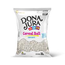 Micro Cereal Crocante Chocolate Branco 300g Decora Dona Jura Micro Cereal Crocante Chocolate Branco 300g Decora Dona Jura