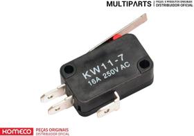 Micro Chave Interruptor Kw11-7-3 16A Haste 60Mm Aquecedor Micro Chave Interruptor Kw11-7-3 16A Haste 60Mm Aquecedor